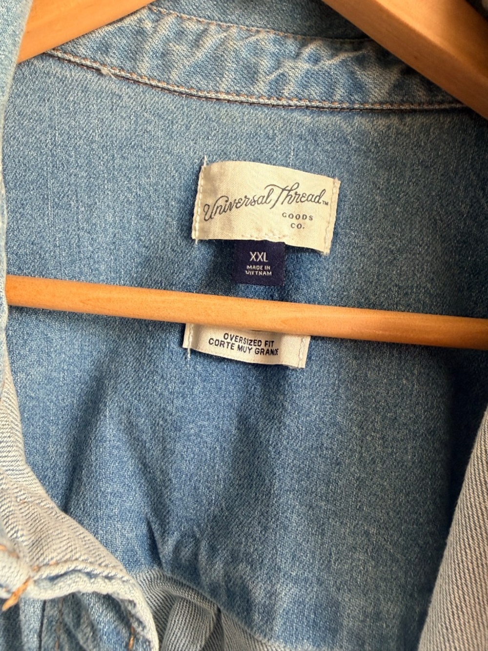 Denim Shacket - Picture 2 of 5